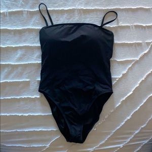 J. Crew one piece black swimsuit